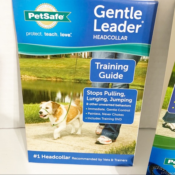 Gentle Leader Headcollar Kit with DVD Included Training Guide Stops Pulling Jump - Picture 9 of 10